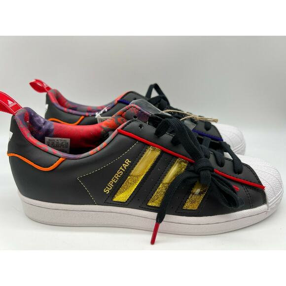 Adidas Superstar Chinese New Year Men’s Sneaker Core Black S24184 Size 8 NWT - Picture 1 of 12
